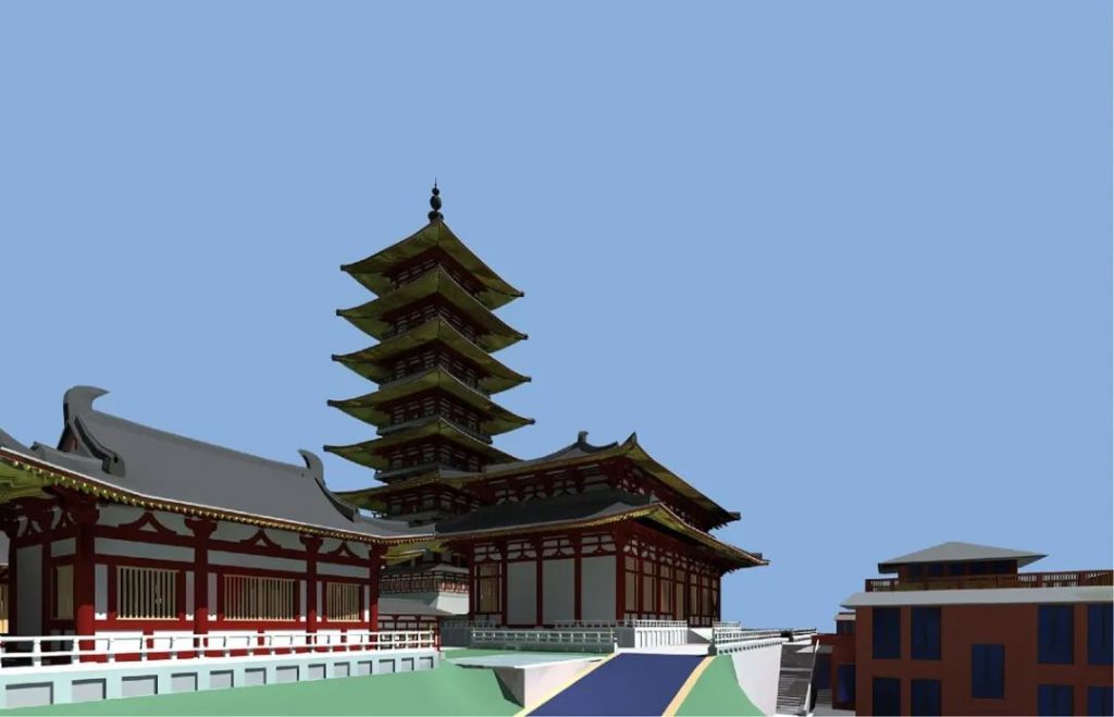 千佛之母摩耶夫人，看中国机构为尼泊尔设计的摩耶夫人寺