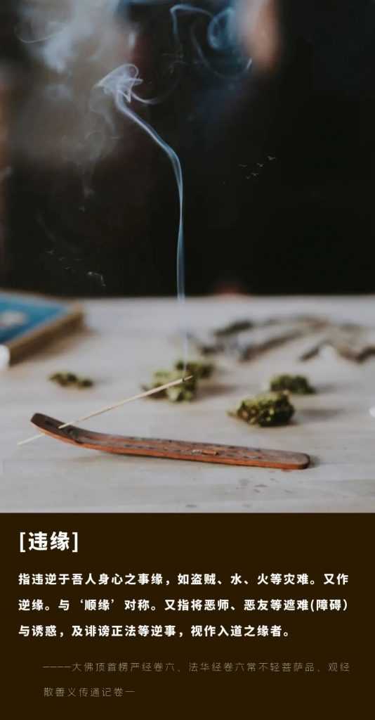 如何才能避开“违缘”？