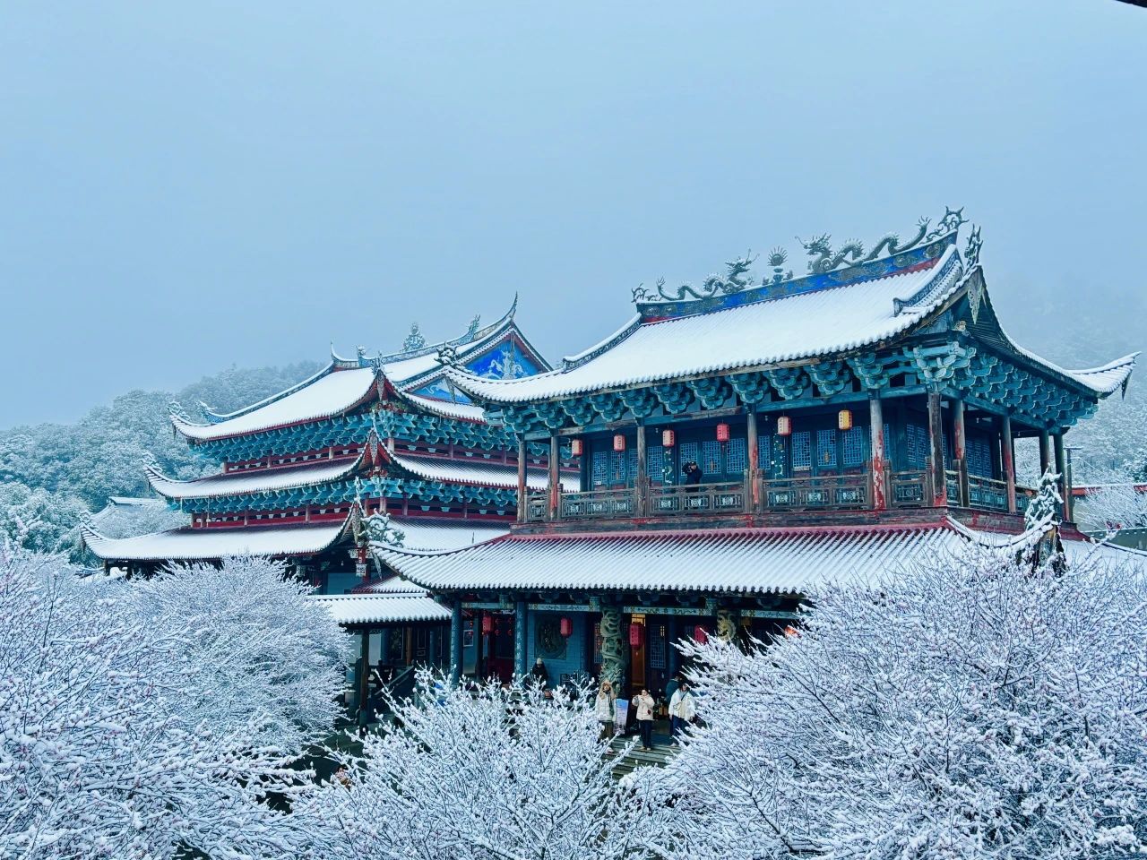 敬颂时绥，顺问冬安 ▍福建宝刹雪景大赏