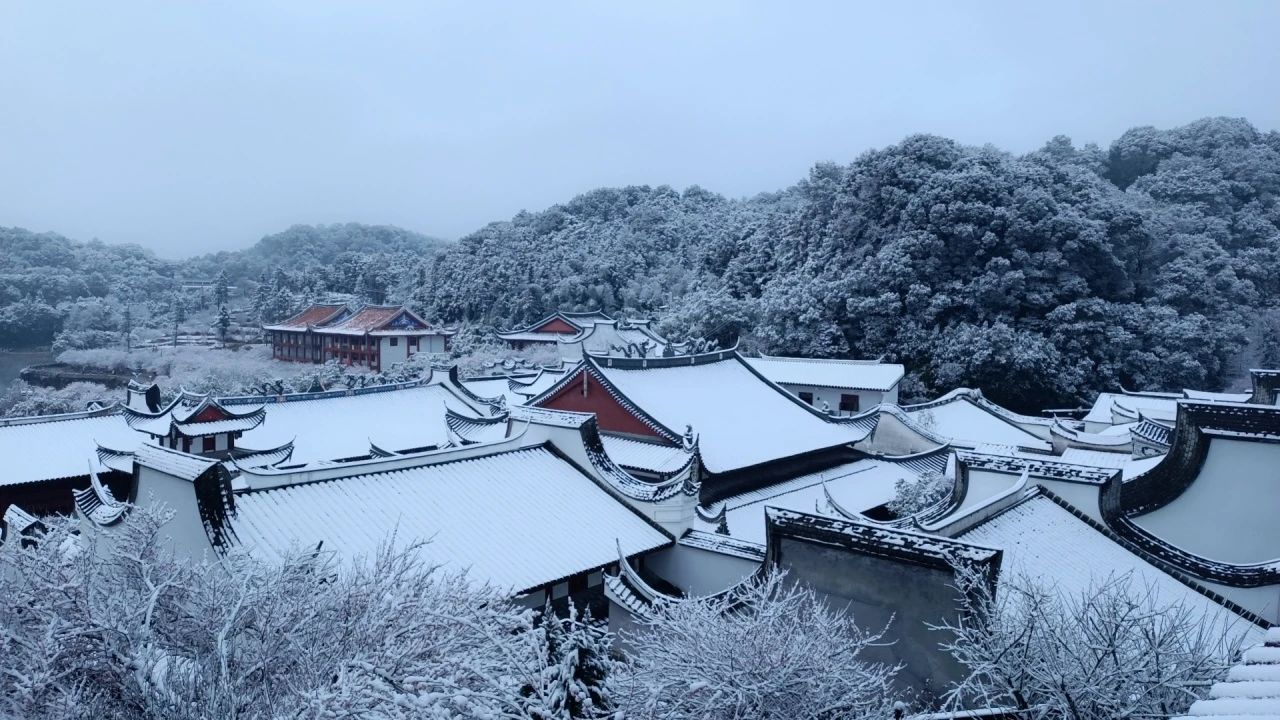 敬颂时绥，顺问冬安 ▍福建宝刹雪景大赏