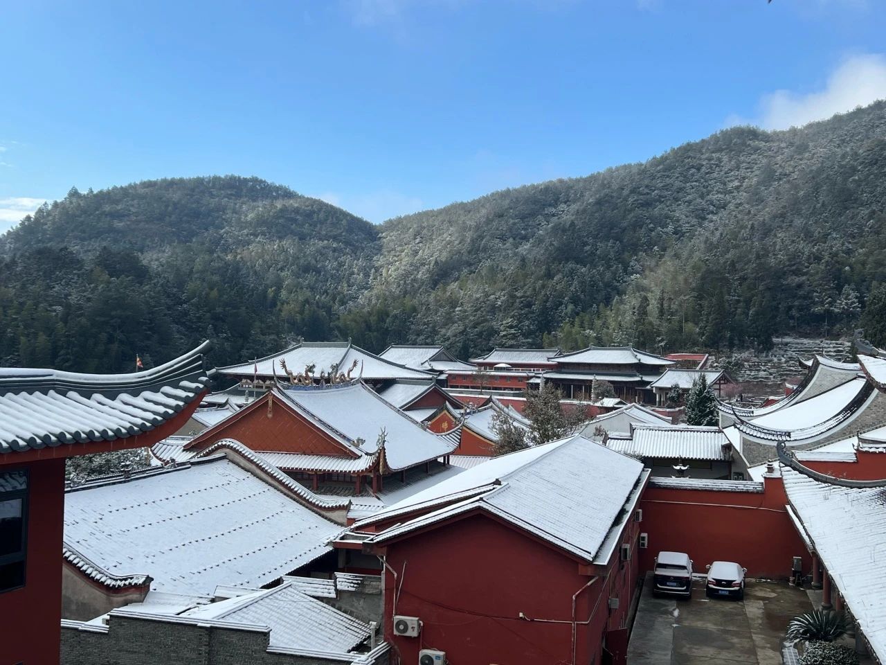 敬颂时绥，顺问冬安 ▍福建宝刹雪景大赏