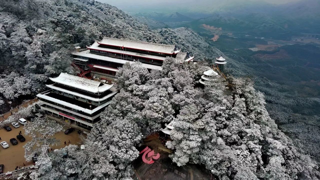 敬颂时绥，顺问冬安 ▍福建宝刹雪景大赏