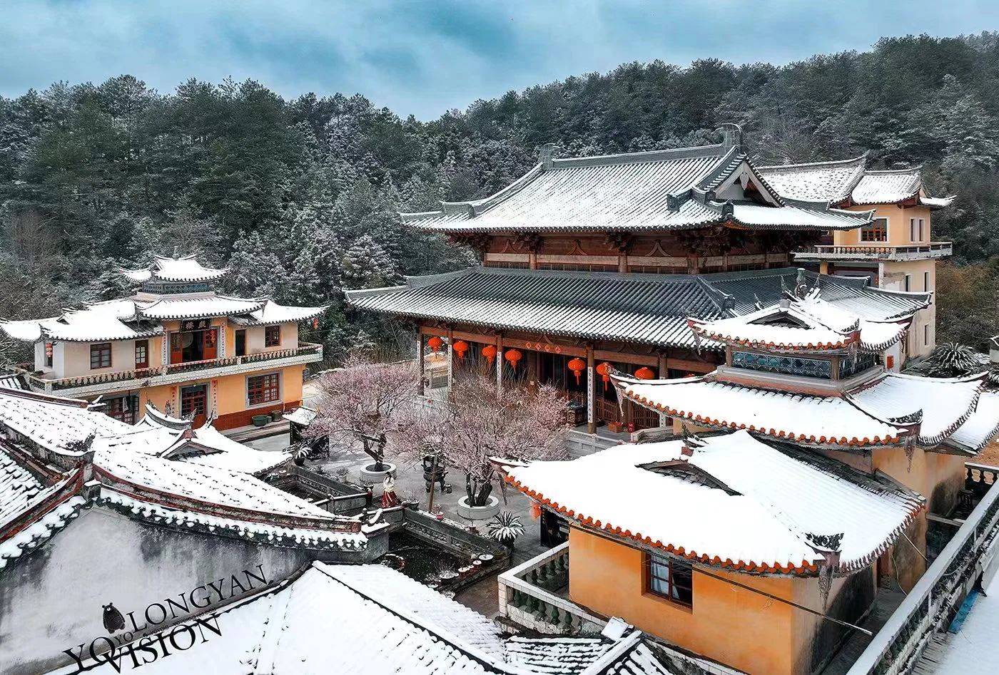 敬颂时绥，顺问冬安 ▍福建宝刹雪景大赏