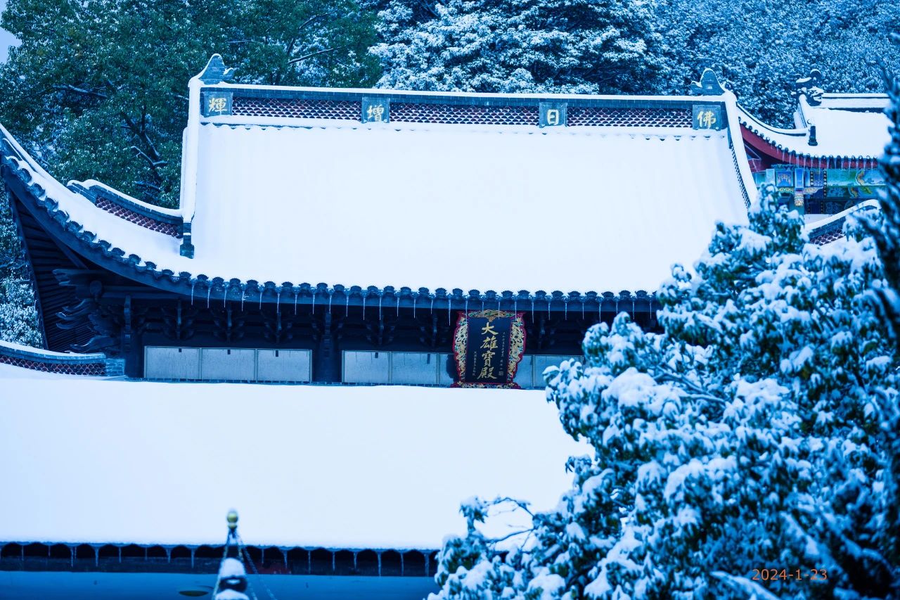 敬颂时绥，顺问冬安 ▍福建宝刹雪景大赏