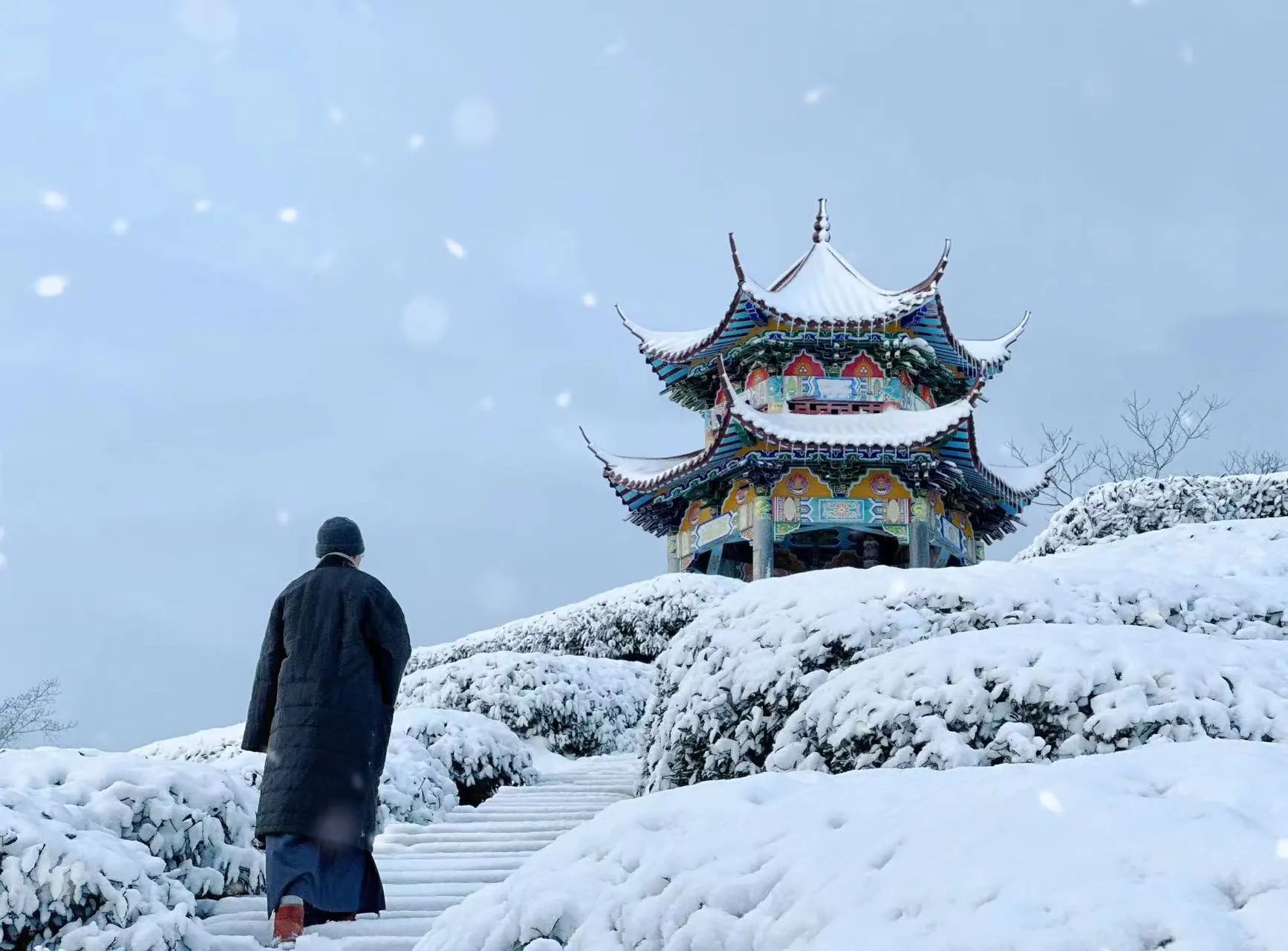 敬颂时绥，顺问冬安 ▍福建宝刹雪景大赏