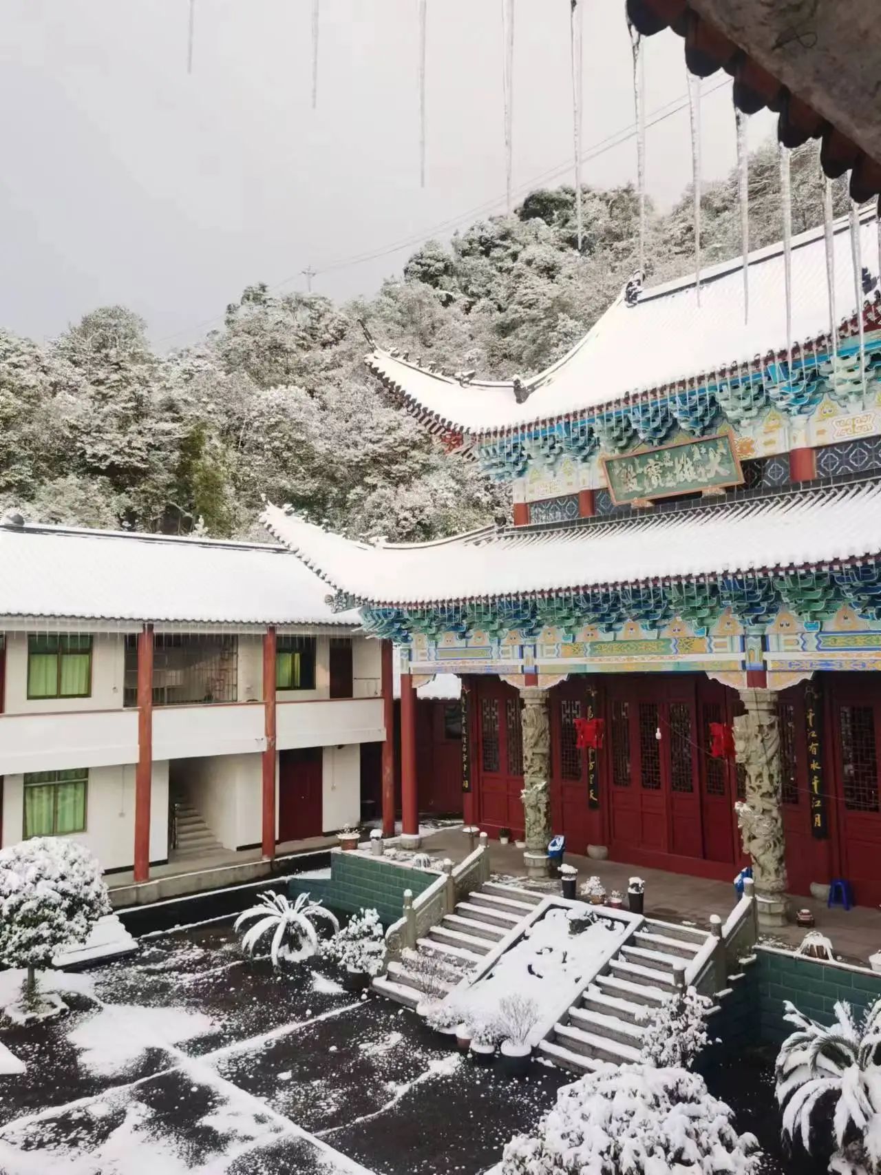 敬颂时绥，顺问冬安 ▍福建宝刹雪景大赏