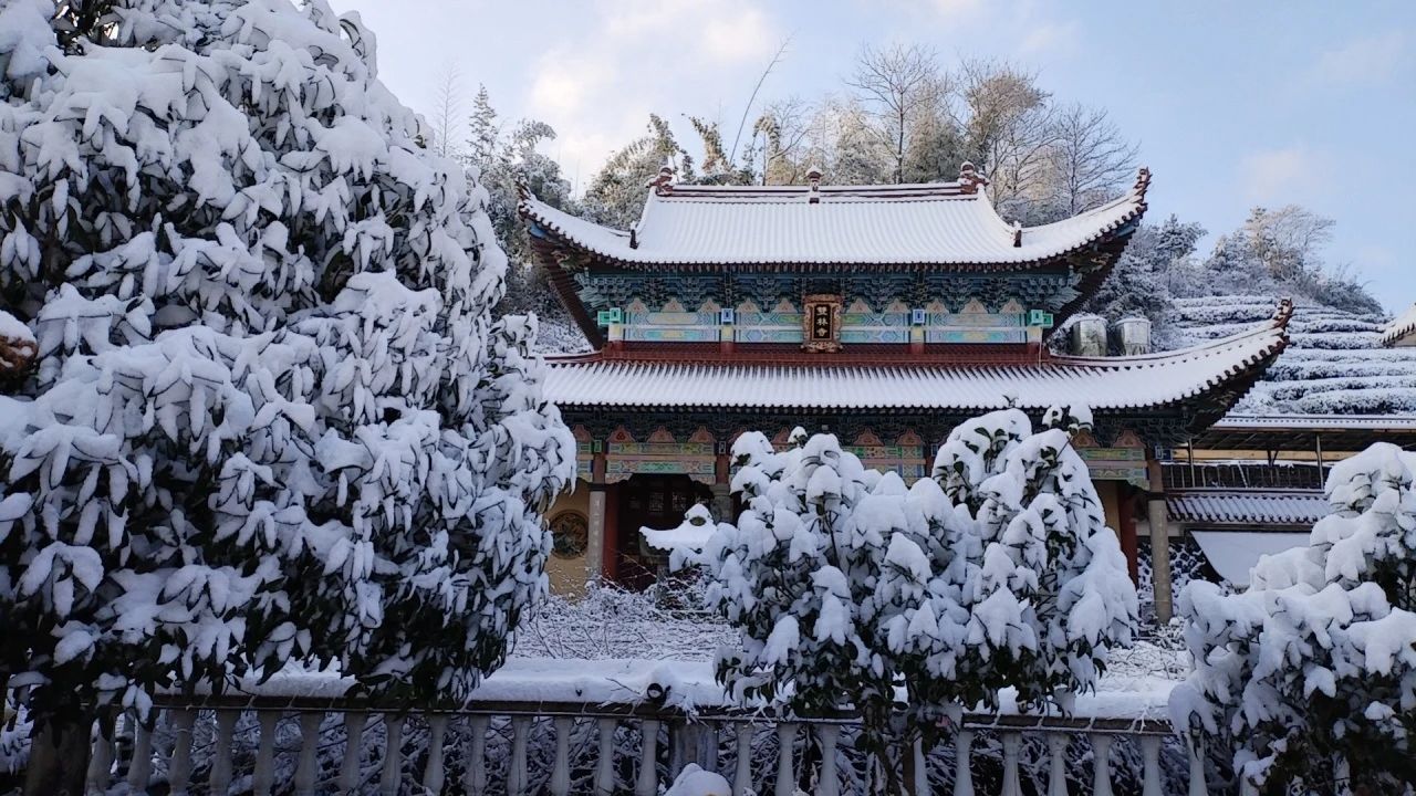 敬颂时绥，顺问冬安 ▍福建宝刹雪景大赏