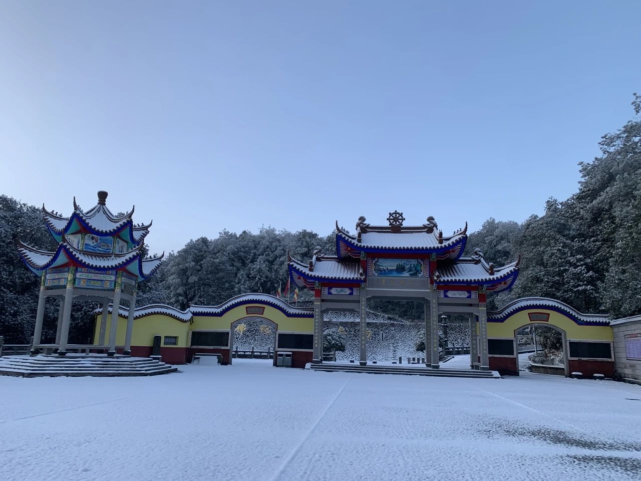 敬颂时绥，顺问冬安 ▍福建宝刹雪景大赏