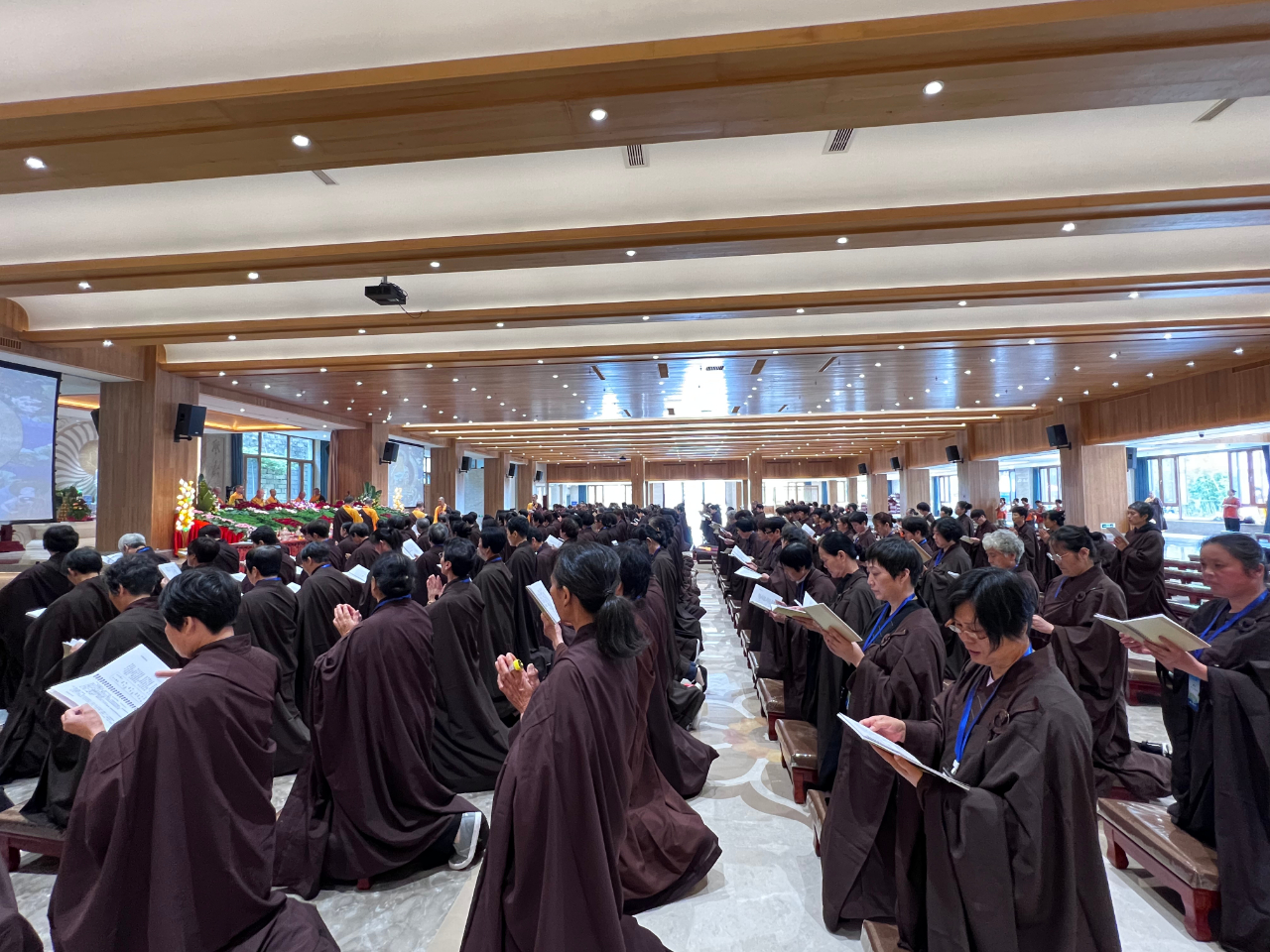 莆田广化寺举办传授居士菩萨戒活动