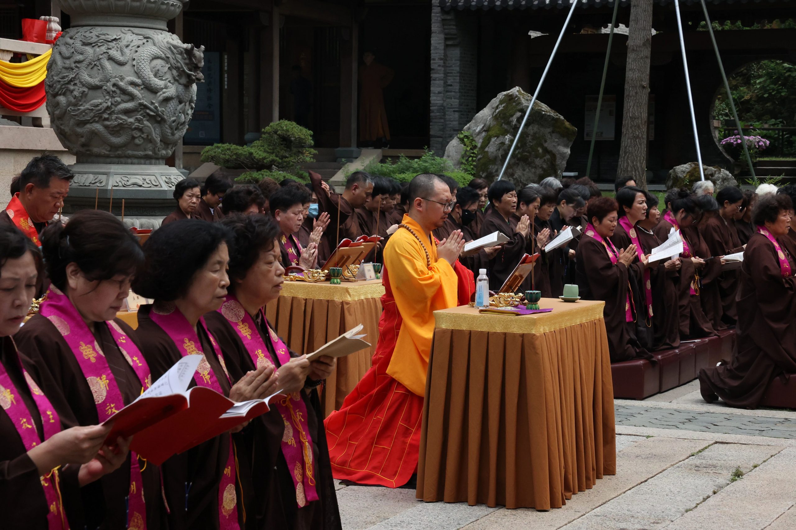 华严法会 | 头陀寺供佛斋天圆满 天人同欢喜