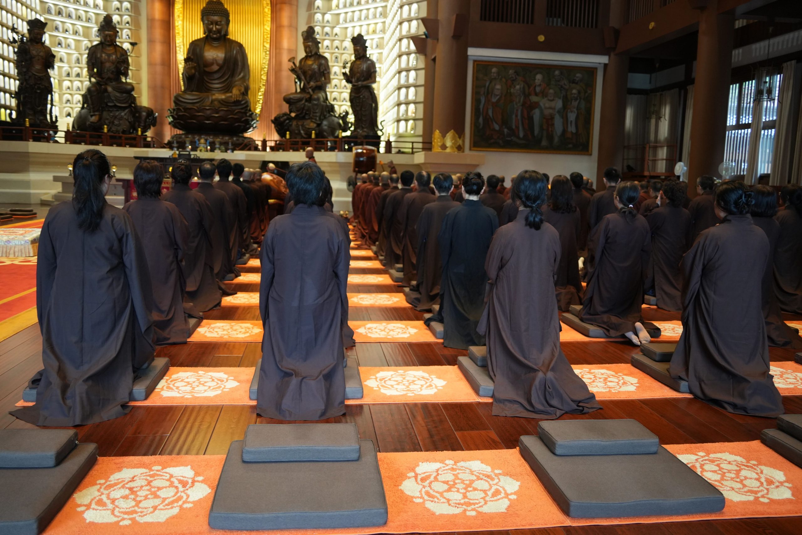 听闻经教 朝礼圣地 | 温州头陀寺永嘉大师文化中心永嘉禅研修班赴安福寺朝礼参学