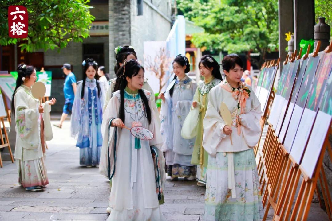 广州六榕寺：宝莲文化节启动仪式暨“莲花清晖，榕园忘归”寺院汉俳展览、游园祈福活动圆满