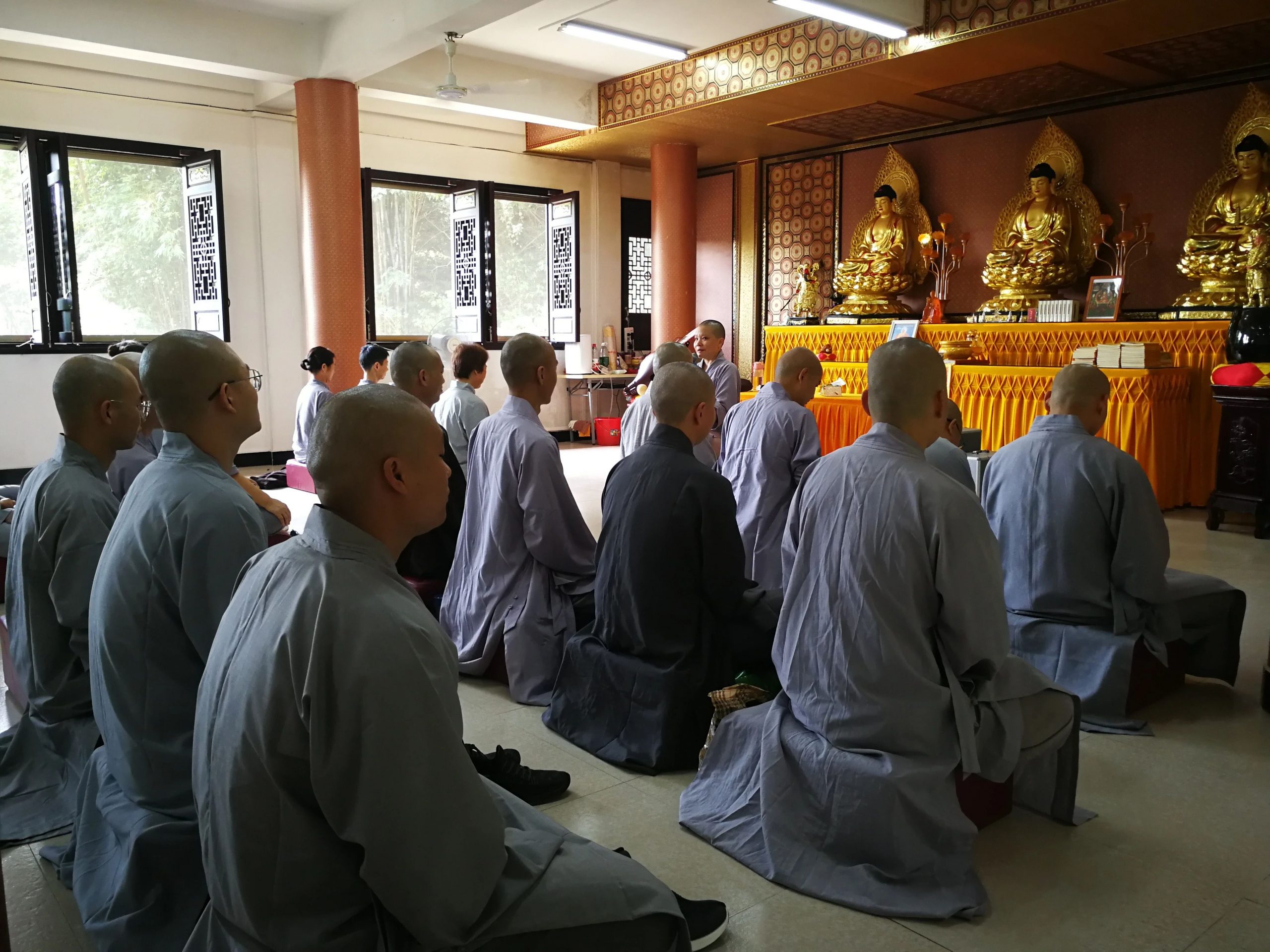 六祖寺10月份静心班招生