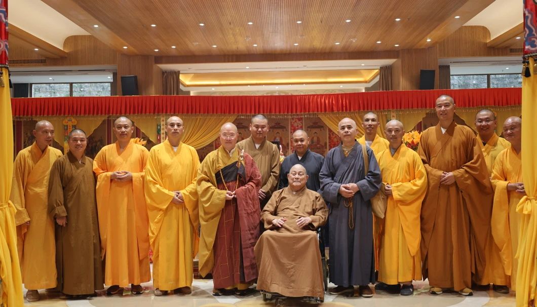 印尼茂物普门寺定海长老一行回祖庭莆田南山广化寺朝礼